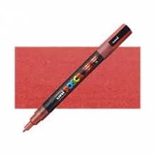 Markeris POSCA PC-3ML blzganti raudona Nr.L15