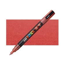 Markeris POSCA PC-3ML blzganti raudona Nr.L15