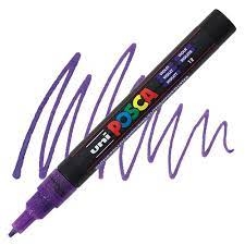 Markeris POSCA PC-3ML blzganti violetinė Nr. L12
