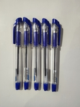 Tušinukas 0,8mm. mėlynos spl. skaidrus