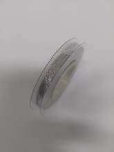 Juostelė blizgi,sidabro spalvos 0,7cm