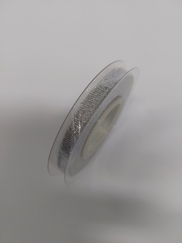Juostelė blizgi,sidabro spalvos 0,7cm