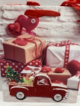 Kalėdinis dovanų maišelis 19,5x24
