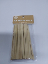 Dekoracija mediniai pagaliukai 140x6x1.3mm. 100vnt.