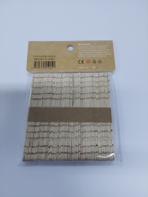 Pagaliukai mediniai 114x10x2mm. 50vnt.