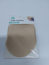 Ovalūs apsiuvai 14x9.5cm šviesiai rudos spalvos