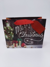 Kalėdinis dovanų maišelis 23x18cm