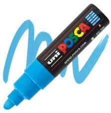 Akrilinis žymeklis POSCA PC-7M šv. mėlyna Nr.8