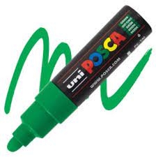 Akrilinis žymeklis POSCA PC-7M žalia Nr.6