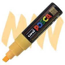 Markeris- dažų žymeklis POSCA PC-8K fluo šv.oranžinė Nr.F54