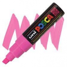 Markeris- dažų žymeklis POSCA PC-8K fluo rožinė Nr.F13