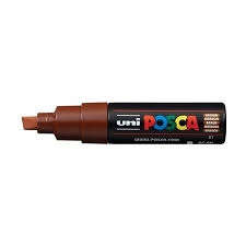 Markeris- dažų žymeklis POSCA PC-8K ruda Nr.21