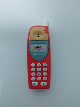 Žaislinis telefonas įv.spalvų,20garsų