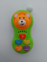 Žaislinis telefonas su įv.garsais