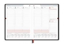 Darbo kalendorius 2025 A4 STANDARD tamsiai mėlyna
