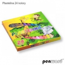 Plastilinas 24sp. PENWORD