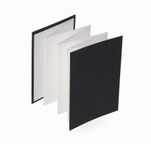 Lankstyto akvarelinio popieriaus knygutė SMLT 105x148mm 300gsm 100%medvilnė 8l balti