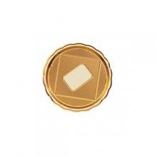Vienkartinis tortinės padėklas MEDORO, auksinis, D 24 cm, 1 vnt