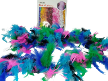 Dekoracija Plunksnų juosta 40g.-2 m. įvairių spl.
