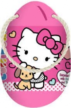 Kiaušinis Hello Kitty su saldainiais ir siurprizu 20cm