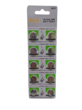 Baterija Alkaline 1.55V LR44, G13 1vnt