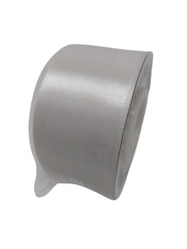 Atlasinė juostelė 3.8cm.x 30m. baltos spl.