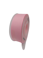 Ripsinė juostelė 2.5 cm. -13,5m. šv. rožinės spl.