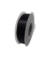 Atlasinė juostelė 15mm x 22,5m juodos sp