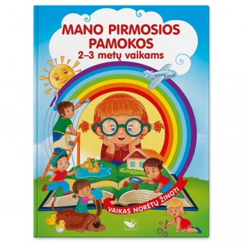 Mano pirmosios pamokos 2-3 metų vaikams