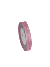 Dekoratyvinė juostelė, blizgi, šv. rožinė, 2cm (25Y)
