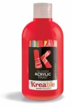 Akriliniai dažai Toy Color 100 ml raudonos spalvos (Carmine Red)