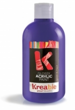 Akriliniai dažai Toy Color 100 ml violetinės spalvos