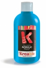 Akriliniai dažai Toy Color 100 ml žydros spalvos (Cyan Blue)