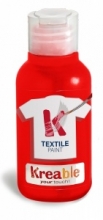 Dažai tekstilei Toy Color 100 ml skaičiai raudonos spalvos