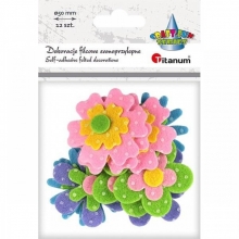 Dekoracija Filco Gėlės 12vnt.x5cm, TITANUM