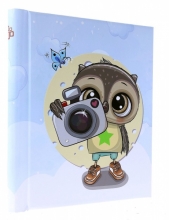 Albumas GED CAMERA OWL BLUE 22,5x28 cm.