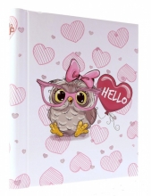 Foto albumas GED HELLO OWL PINK 22,5x28cm.