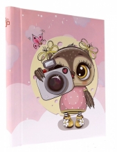 Albumas GED DRS20 CAMERA OWL PINK 22,5x28cm.
