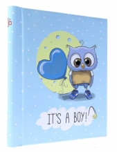 Albumas GED DRS20 OWL BLUE 22,5x28cm. 40 magnetinių psl.