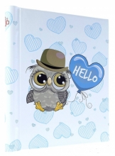 Albumas GRDDRS20 HELLO OWL PINK 22,5x28 cm.