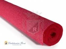 Krepinis popierius FLORIST 180g. raudonos rožės spalvos 17A6