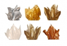 Tissue popierius 50x75cm, 25g/m2 24 lapų sidabro spalvos