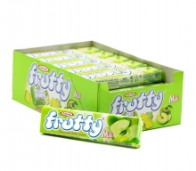 Kramtomieji saldainiai Frutty 20g obuolių skonio