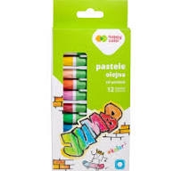 Aliejinė pastelė HAPPY COLOR 12sp. Jumbo