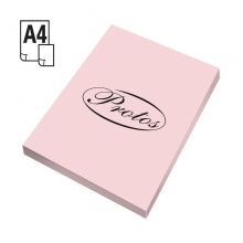 Popierius A4 160g.,PROTOS šviesiai rožinės spalvos