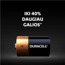 Baterija DURACELL D, LR20 1vnt,