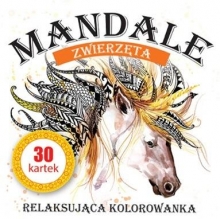 MANDALOS spalvinimo knyga, 25x25cm, 30 lapų