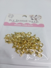 Užsegimas aukso sp.3x5x12mm,40vnt