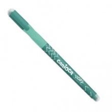 Gelio rašiklis Carioca OOPS 0.7 mm save trinantis, žalias