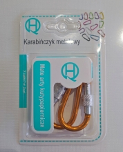 Užfiksuojamas karabinas 71mm.,2vnt.
